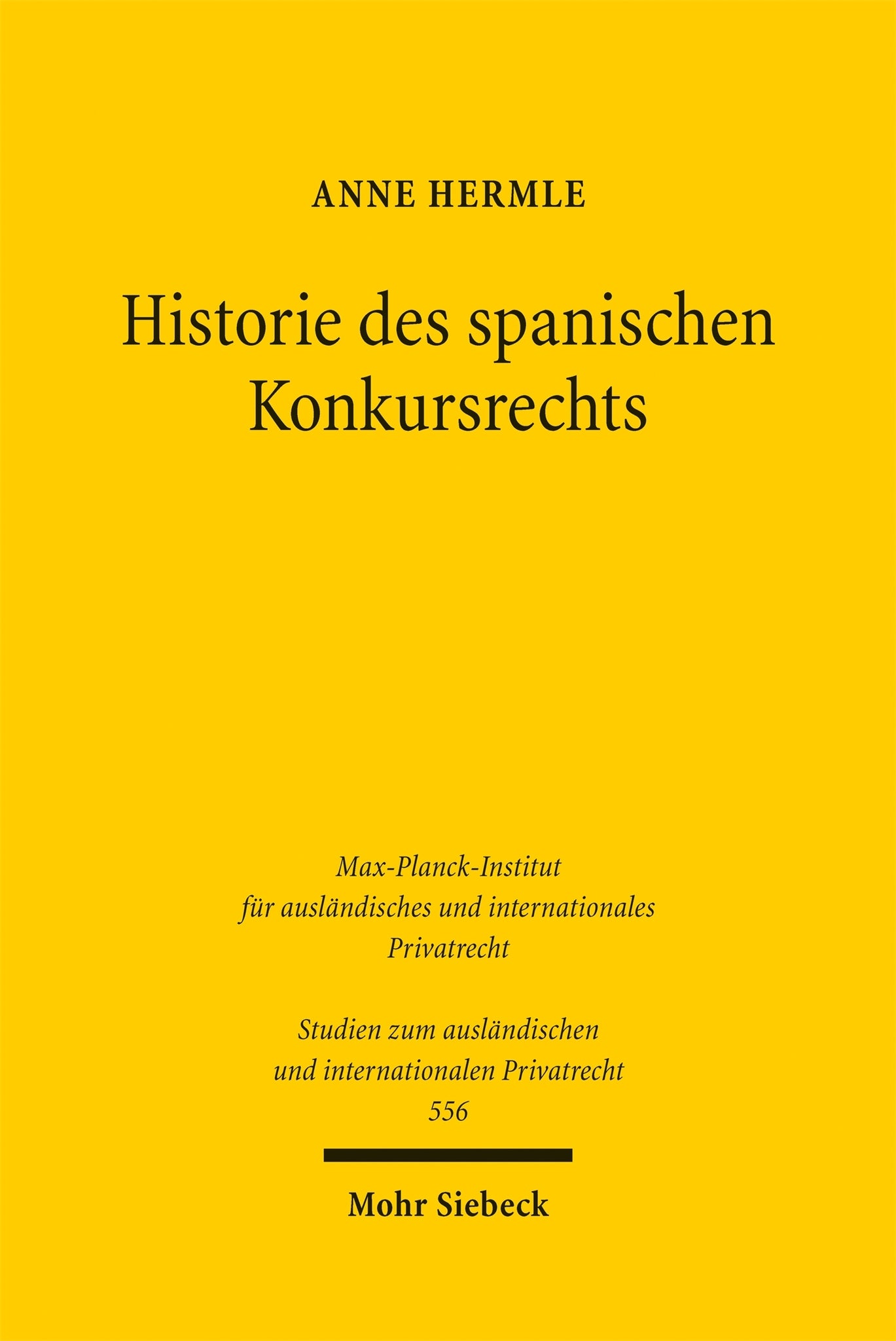 Historie des spanischen Konkursrechts